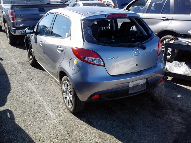 JM1DE1KZ5E0184797 - 2014 MAZDA MAZDA2 SPO GRAY photo 3