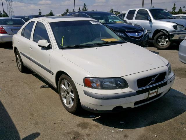 YV1RS61R422167285 - 2002 VOLVO S60 WHITE photo 1