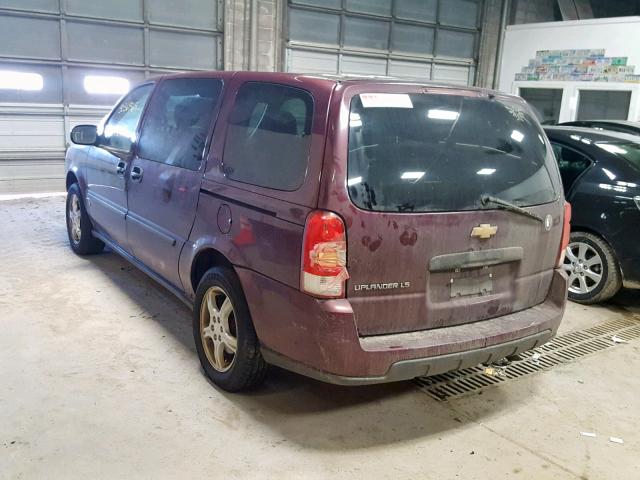 1GNDV23118D173489 - 2008 CHEVROLET UPLANDER L 红色 照片 3
