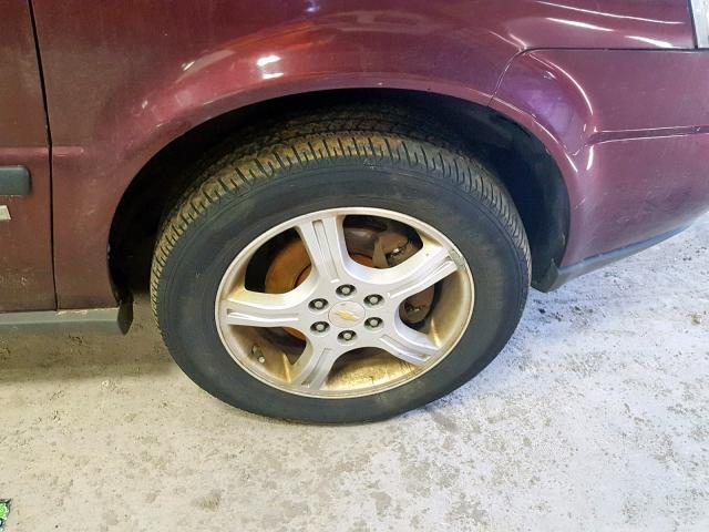 1GNDV23118D173489 - 2008 CHEVROLET UPLANDER L 红色 照片 9