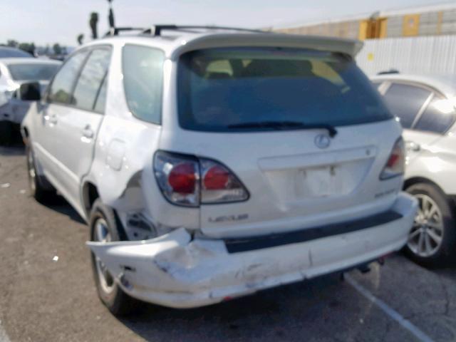 JTJHF10U520273560 - 2002 LEXUS RX 300 WHITE photo 3