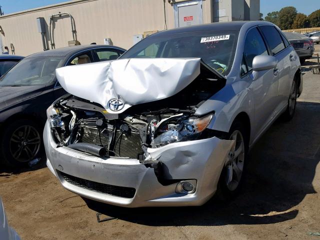 4T3ZK11A19U002010 - 2009 TOYOTA VENZA SILVER photo 2