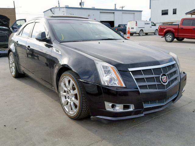 1G6DV57V990101085 - 2009 CADILLAC CTS HI FEA BLACK photo 1