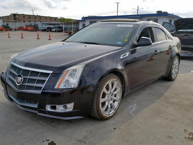 1G6DV57V990101085 - 2009 CADILLAC CTS HI FEA BLACK photo 2