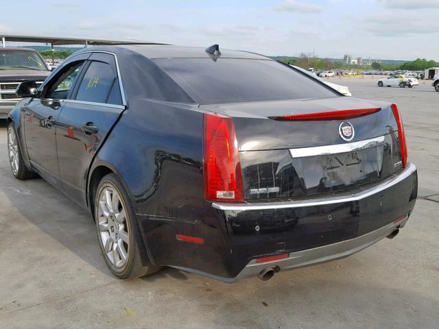 1G6DV57V990101085 - 2009 CADILLAC CTS HI FEA BLACK photo 3