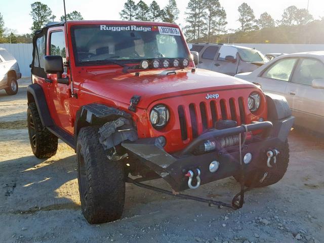 1C4AJWAG9FL565225 - 2015 JEEP WRANGLER S Qırmızı foto 1