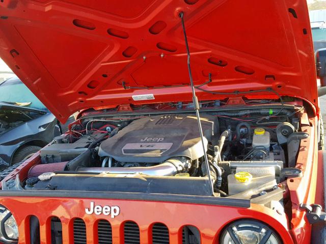 1C4AJWAG9FL565225 - 2015 JEEP WRANGLER S Qırmızı foto 7