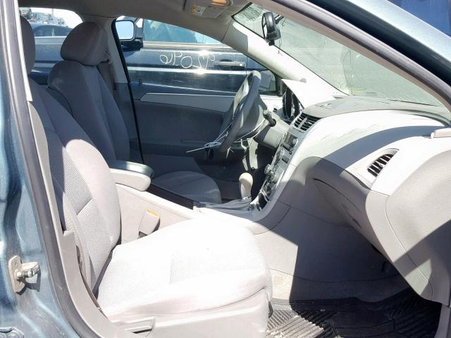 1G1ZG57B89F104830 - 2009 CHEVROLET MALIBU LS TEAL photo 5