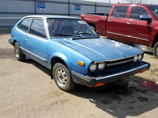 JHMSM532XBC134554 - 1981 HONDA ACCORD BLUE photo 1