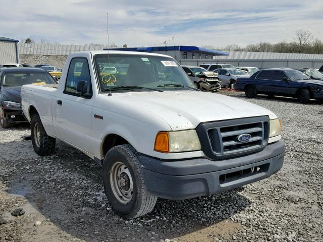 1FTYR10D54PA90860 - 2004 FORD RANGER WHITE photo 1