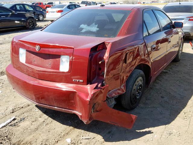 1G6DP577770122851 - 2007 CADILLAC CTS HI FEA RED photo 4