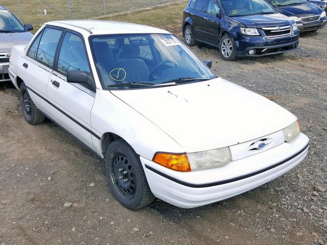 3FAPP13J8PR164519 - 1993 FORD ESCORT LX WHITE photo 1