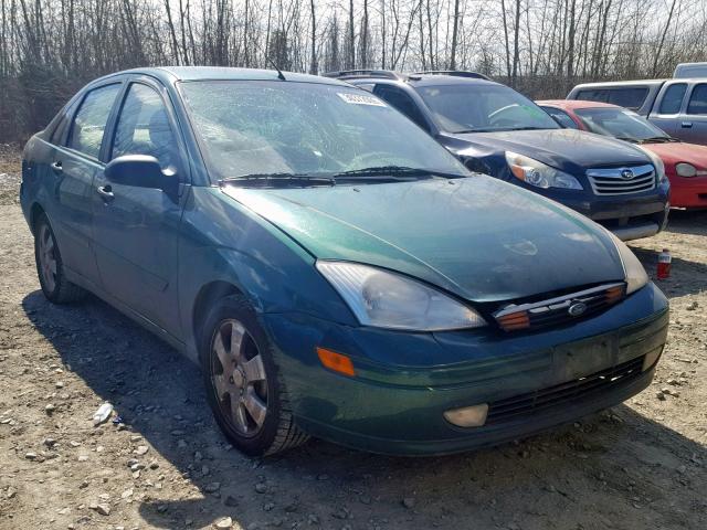 1FAFP38311W211170 - 2001 FORD FOCUS ZTS GREEN photo 1