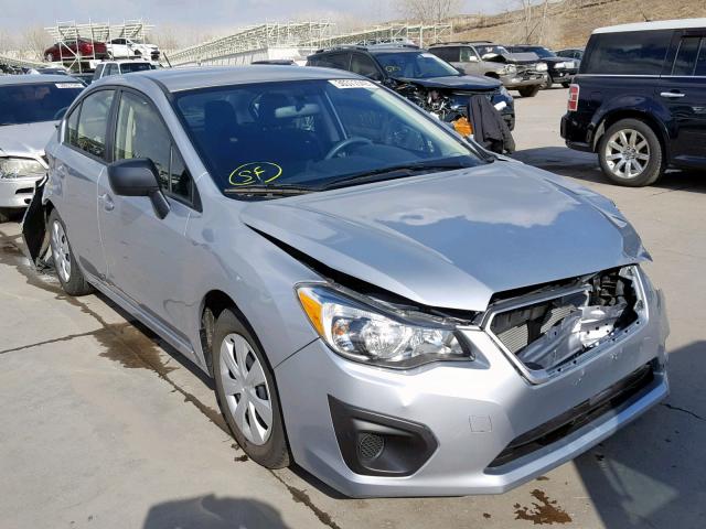 JF1GJAA64EH016155 - 2014 SUBARU IMPREZA SILVER photo 1