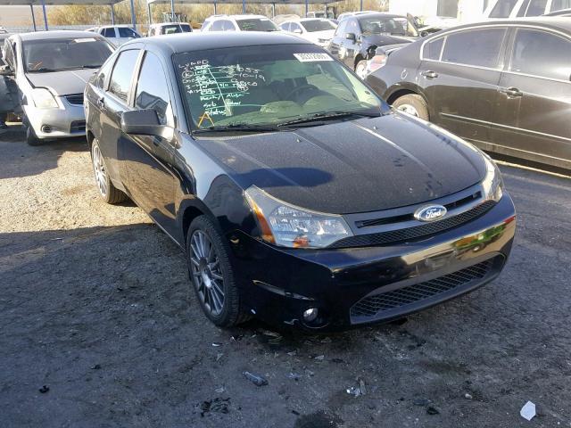 1FAHP3GN7BW167236 - 2011 FORD FOCUS SES BLACK photo 1