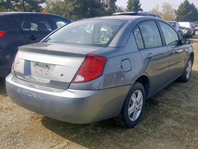 1G8AZ55FX6Z155254 - 2006 SATURN ION LEVEL BLUE photo 4