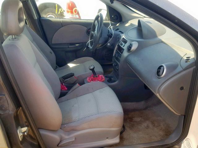 1G8AZ55FX6Z155254 - 2006 SATURN ION LEVEL BLUE photo 5