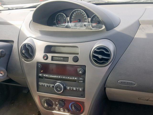 1G8AZ55FX6Z155254 - 2006 SATURN ION LEVEL BLUE photo 9