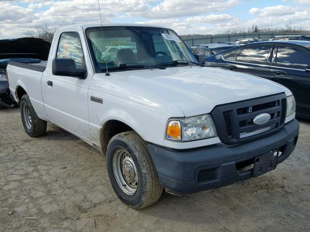 1FTYR10D46PA81456 - 2006 FORD RANGER WHITE photo 1