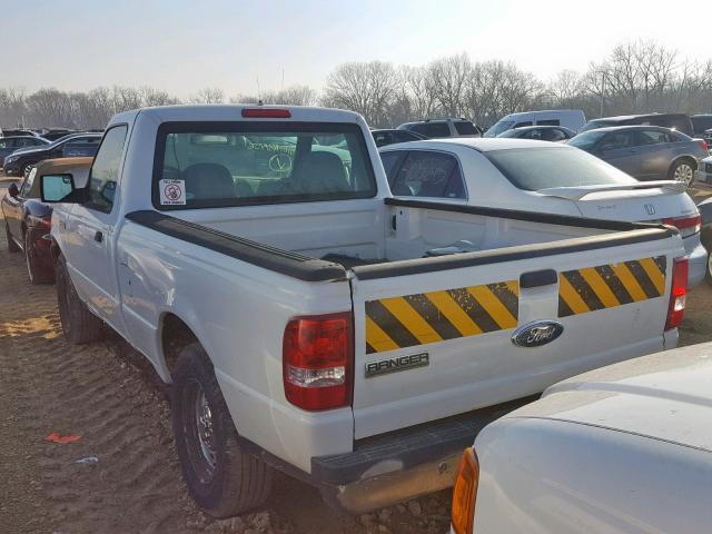 1FTYR10D46PA81456 - 2006 FORD RANGER WHITE photo 3