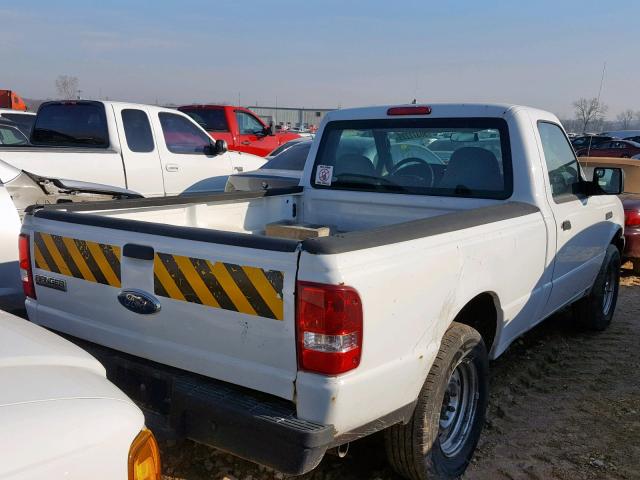 1FTYR10D46PA81456 - 2006 FORD RANGER WHITE photo 4