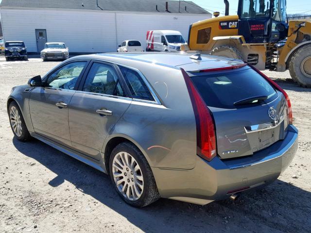 1G6DL8EY5B0126270 - 2011 CADILLAC CTS PERFOR GREEN photo 3