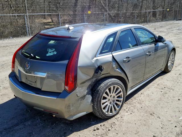 1G6DL8EY5B0126270 - 2011 CADILLAC CTS PERFOR GREEN photo 4