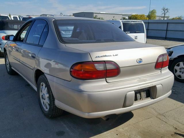 1G1NE52MXW6251840 - 1998 CHEVROLET MALIBU LS 棕色 照片 3