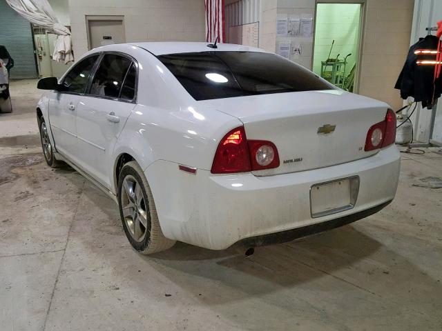 1G1ZH57B19F133194 - 2009 CHEVROLET MALIBU 1LT თეთრი ფოტო 3