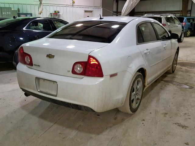 1G1ZH57B19F133194 - 2009 CHEVROLET MALIBU 1LT თეთრი ფოტო 4
