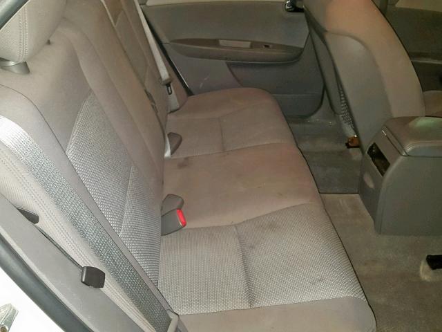 1G1ZH57B19F133194 - 2009 CHEVROLET MALIBU 1LT თეთრი ფოტო 6
