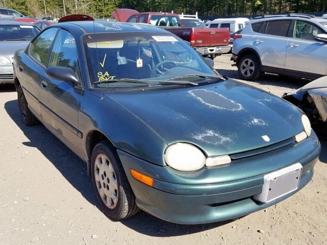 3B3ES47C5WT200862 - 1998 DODGE NEON HIGHL GREEN photo 1