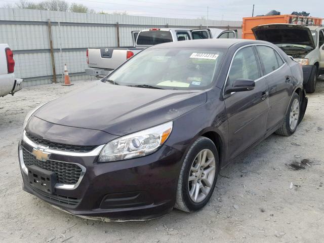 1G11C5SL0FF236730 - 2015 CHEVROLET MALIBU 1LT GRAY photo 2