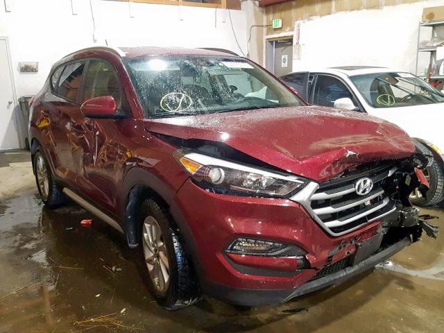 KM8J3CA47HU416965 - 2017 HYUNDAI TUCSON LIM RED photo 1