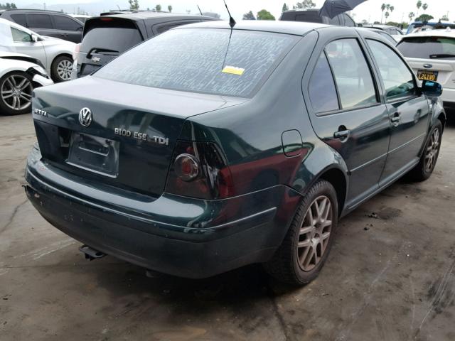 3VWSP69M52M013126 - 2002 VOLKSWAGEN JETTA GLS GREEN photo 4