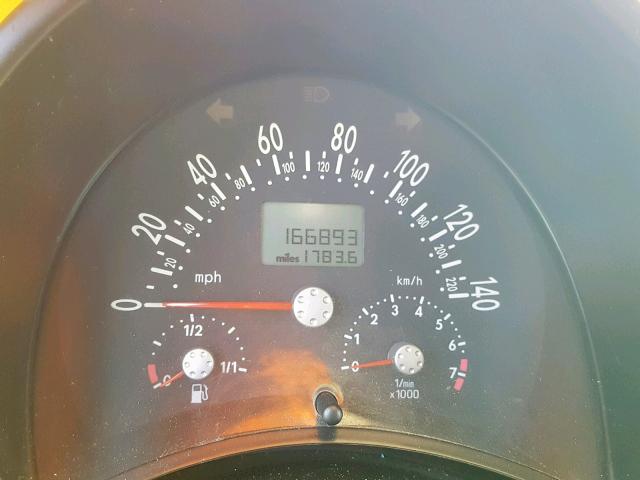 3VWCK21Y03M306296 - 2003 VOLKSWAGEN NEW BEETLE ვერცხლისფერი ფოტო 8