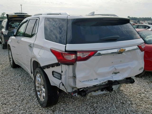 1GNEVKKW4JJ153102 - 2018 CHEVROLET TRAVERSE H WHITE photo 3