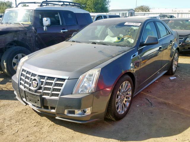 1G6DP5E30C0157144 - 2012 CADILLAC CTS PREMIU GRAY photo 2