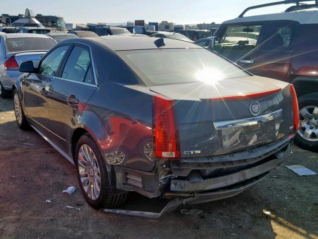 1G6DP5E30C0157144 - 2012 CADILLAC CTS PREMIU GRAY photo 3