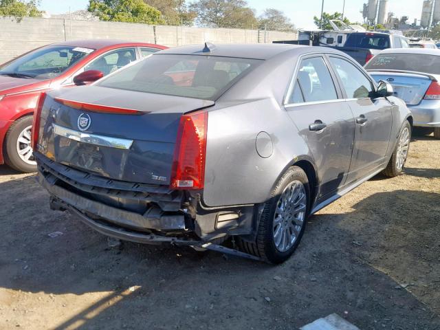 1G6DP5E30C0157144 - 2012 CADILLAC CTS PREMIU GRAY photo 4