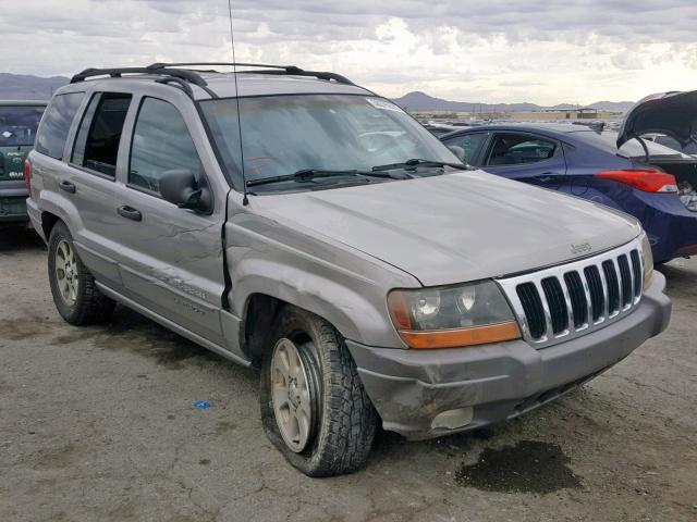 1J4GX48S81C687634 - 2001 JEEP GRAND CHER SILVER photo 1