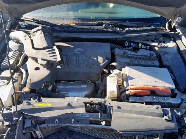 1N4CL21E27C230227 - 2007 NISSAN ALTIMA HYB TAN photo 7