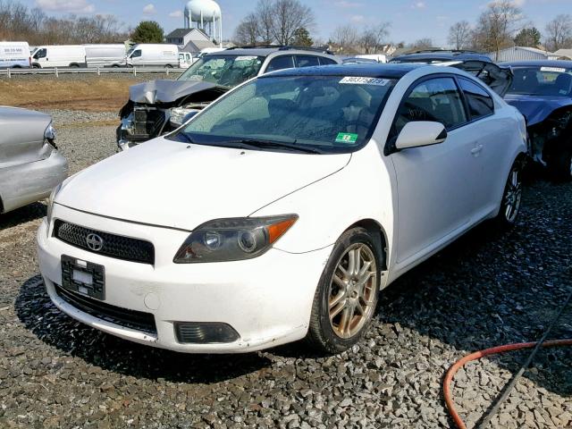 JTKDE167X80230047 - 2008 TOYOTA SCION TC თეთრი ფოტო 2