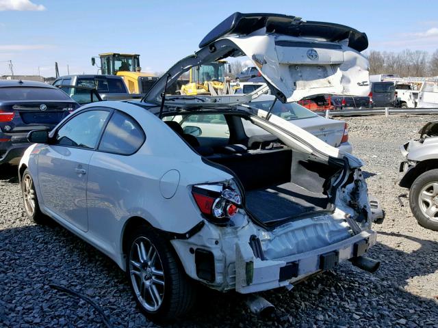 JTKDE167X80230047 - 2008 TOYOTA SCION TC თეთრი ფოტო 3