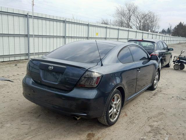 JTKDE167580272254 - 2008 TOYOTA SCION TC ნაცრისფერი ფოტო 4