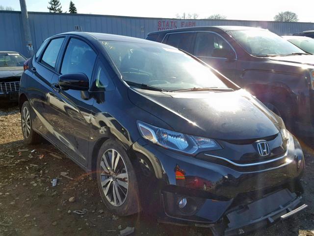 3HGGK5H80FM706800 - 2015 HONDA FIT EX BLACK photo 1