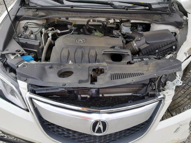 5J8TB4H39EL005170 - 2014 ACURA RDX WHITE photo 7