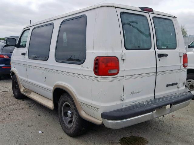 2B6HB11YXYK173935 - 2000 DODGE RAM VAN B1 GRAY photo 3