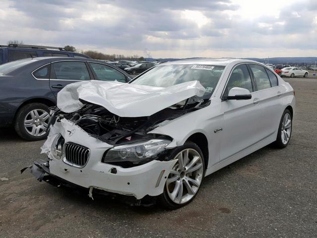 WBA5B1C5XFG126554 - 2015 BMW 535 I WHITE photo 2