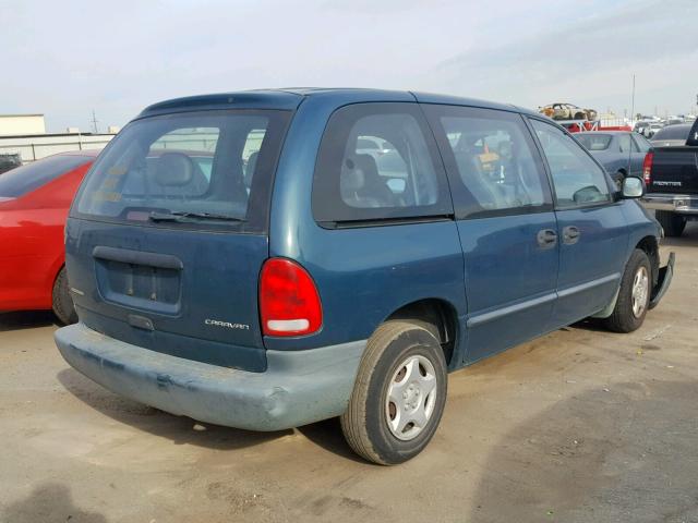 2B4FP25B2YR899387 - 2000 DODGE CARAVAN GREEN photo 4